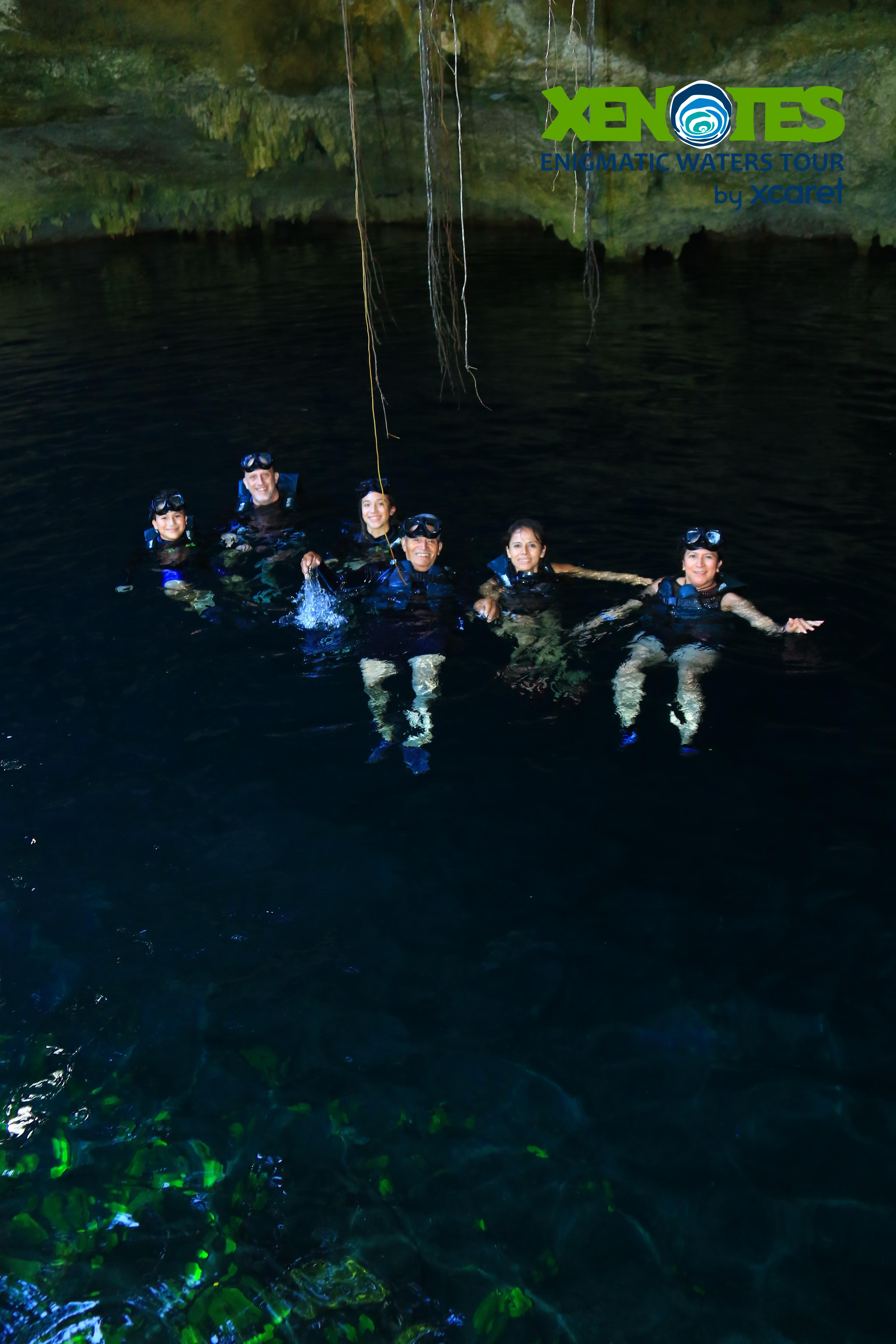 xenotes enigmatic waters tour by xcaret